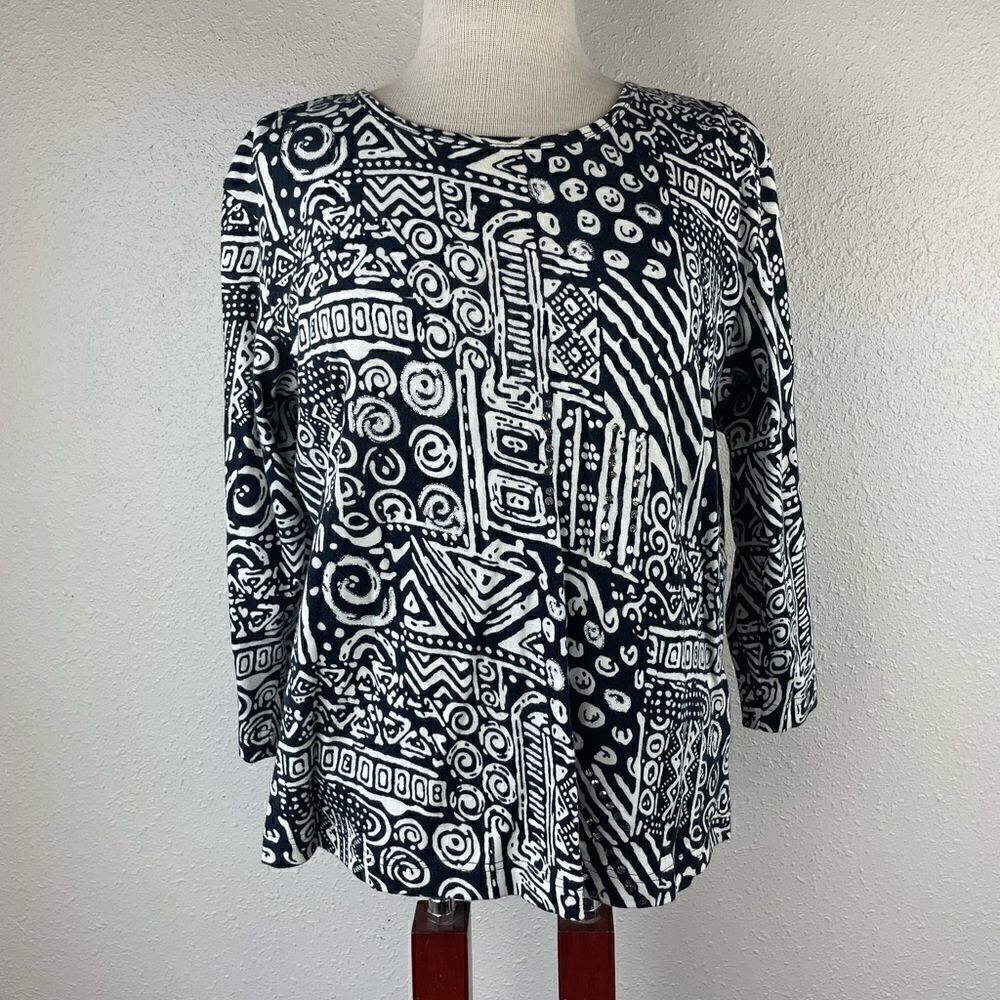 Half Moon Bay Long Sleeve Top Size S EUC